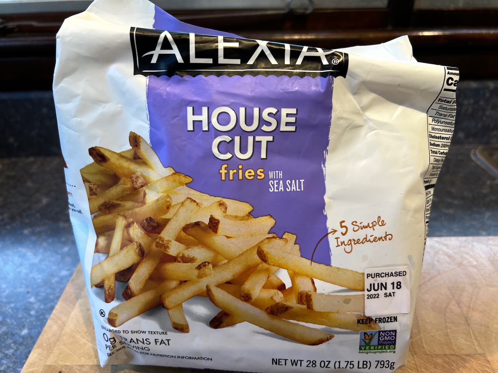 House Cut Fries with Sea Salt